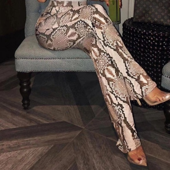 Python Print Trousers - Picture 2 of 2